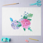 Boho Schedel en Bloemen Serie Design 13 Tissuepapier (Craft)