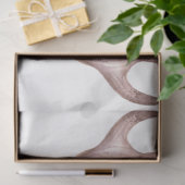 Boho Schedel en Bloemen Serie Design 1 Tissuepapier (Geschenk)