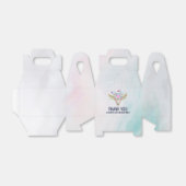 Boho Schedel met Vlinders en Bloemen Verjaardag Bedankdoosjes (Uitgevouwen)