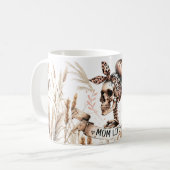 Boho Schedel Moeder Leven Koffiemok (Voorkant links)