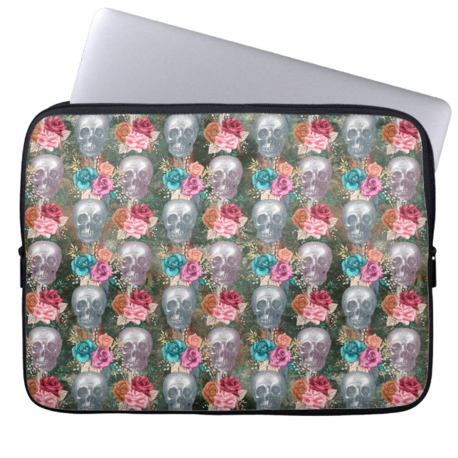 Boho Schedel Serie Design 10 Laptop Sleeve (Voorkant)