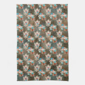 Boho Schedel Serie Design 13 Theedoek (Verticaal)