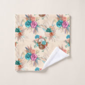 Boho Schedel Serie Design 3  Bad Handdoek (Wasdoekje)