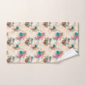 Boho Schedel Serie Design 3  Bad Handdoek (Handdoek)