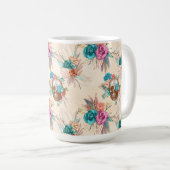 Boho Schedel Serie Design 3 Koffiemok (Voorkant rechts)