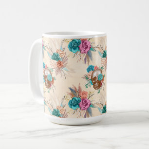 Boho Schedel Serie Design 3 Koffiemok