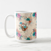 Boho Schedel Serie Design 3 Koffiemok (Links)