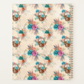 Boho Schedel Serie Design 3 Planner (Achterkant)