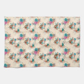 Boho Schedel Serie Design 3 Theedoek (Horizontaal)
