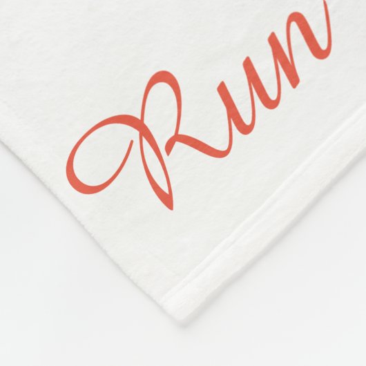 BoHo Schedel Waterverf Custom Fleece Deken NAAM (Hoek)