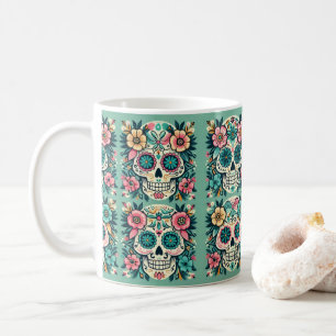 Boho Schedelsuikers Koffiemok