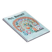 Boho Science thema Rainbow gepersonaliseerd Notitieboek (Rechterzijde)