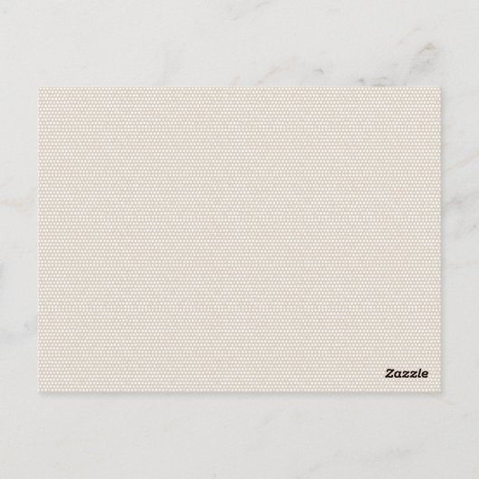 Boho Script Baby shower Advice Card Briefkaart (Achterkant)