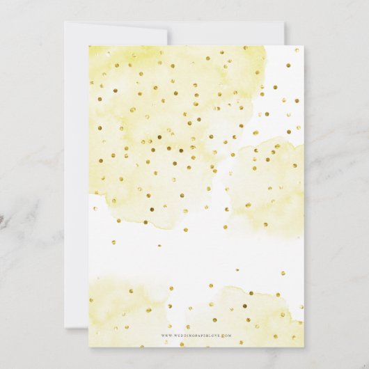 Boho Script Lemon Citrus Zomer Vrijgezellenfeest Kaart (Achterkant)