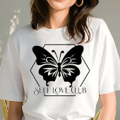 Boho Self Love Club Butterfly Empowerment Tri-Blend Shirt