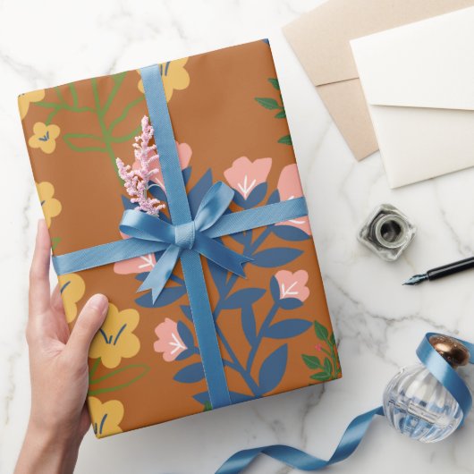 Boho-sfeer Cadeaupapier (Geschenken)