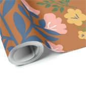 Boho-sfeer Cadeaupapier (Rol Hoek)