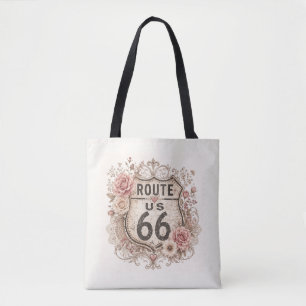Boho Shabby Chic Moederweg Reistas Tote Bag