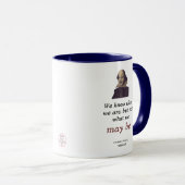 Boho Shakespeare Afstuderen Motivation Vintage Mok (Voorkant rechts)