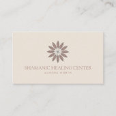Boho Shamanic Healing Custom Name Visitekaartje (Voorkant)