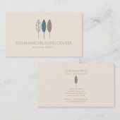 Boho Shamanic Healing Custom Name Visitekaartje (Voorkant / Achterkant)