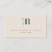 Boho Shamanic Healing Custom Name Visitekaartje (Voorkant)