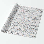 Boho Shapes Baby Cadeaupapier (Uitgerold)