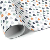 Boho Shapes Baby Cadeaupapier (Rol Hoek)
