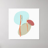 Boho Shapes Canvas Afdruk (Voorkant)