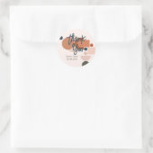 Boho Shapes Dank je Sticker (Tas)