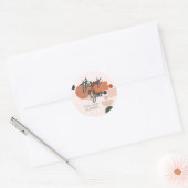 Boho Shapes Dank je Sticker (Envelop)