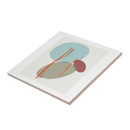 Boho Shapes Tegeltje (Zijkant)