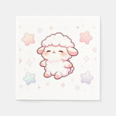 Boho Sheep Baby shower Servet (Voorkant)