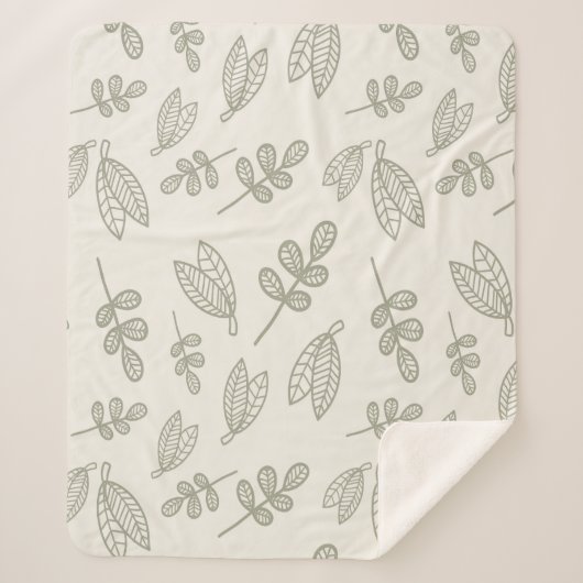 Boho Sherpa Deken (Voorkant)