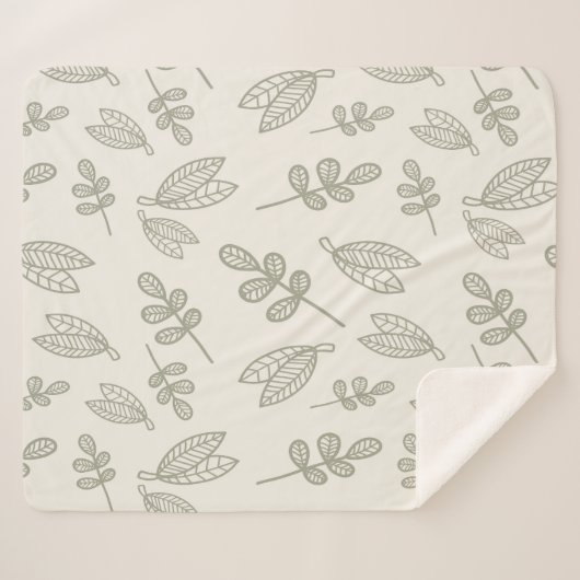 Boho Sherpa Deken (Voorkant (horizontaal))