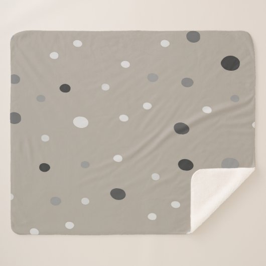 Boho Sherpa Deken (Voorkant (horizontaal))