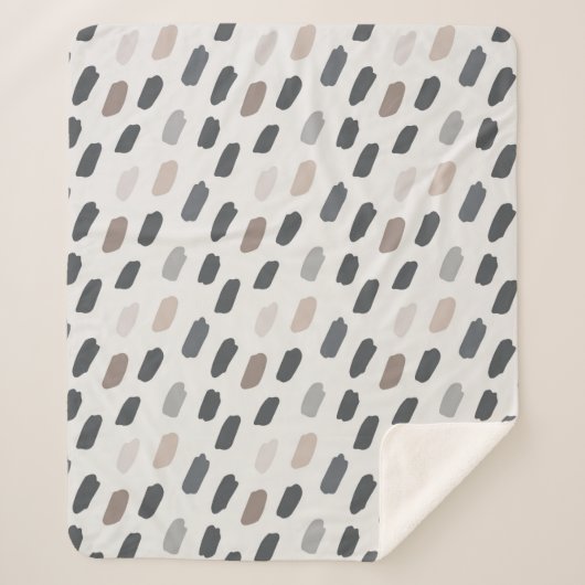 Boho Sherpa Deken (Voorkant)