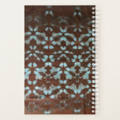 Boho Shibori Pattern Day Planner (Achterkant)
