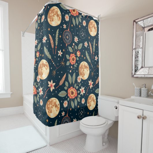 Boho Shower Curtain Douchegordijn (In situ)