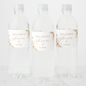 Boho Shower Water Fles Etiket (Flessen)