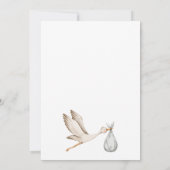 Boho Sign Guest Book Baby shower teken Kaart (Achterkant)