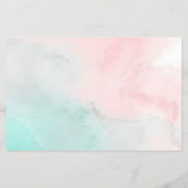 Boho Signature Baby shower Game Flyer (Achterkant)