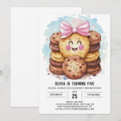 Boho Simple Candyland Cookies Verjaardag Kaart (Voorkant / Achterkant)