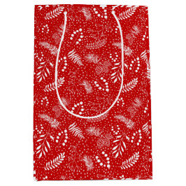 Boho Simple met Kerstmis Medium Cadeauzakje