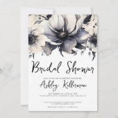 Boho Simple Modern Floral Vrijgezellenfeest Kaart (Voorkant)