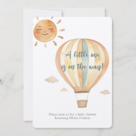 Boho Simplicity Welkom bij Little One Shower Kaart