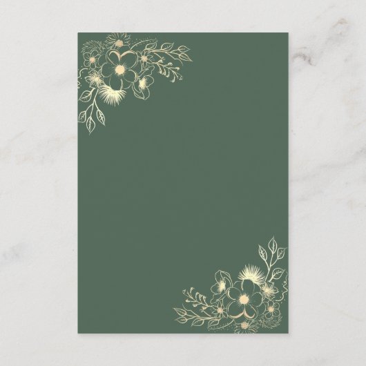 Boho Sinaasappel bruiloft details QR-code Informatiekaartje (Achterkant)