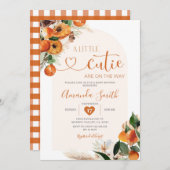 Boho Sinaasappel Een beetje cutie is op weg Tropic Kaart (Voorkant / Achterkant)