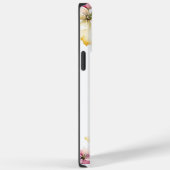 Boho Sinaasappel Roze Waterverf Wildflower Ca Case-Mate iPhone Case (Achterkant / Rechts)