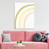 Boho Single Rainbow Wall art Decor Canvas (Insitu (Woonkamer))